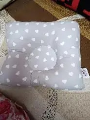 Premium Head Shaping Baby Pillow | Provides Neck Support | Prevents Flat Head Syndrome | Portable & Lightweight | 0-36 Months | Shades of Grey