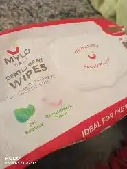 Gentle Baby Wipes With Lid - Organic Coconut Oil, Neem, Aloe Vera and Vitamin E | 98% Pure Water | Dermatologically Tested (Pack of 3) - 72 Wipes Per Pack