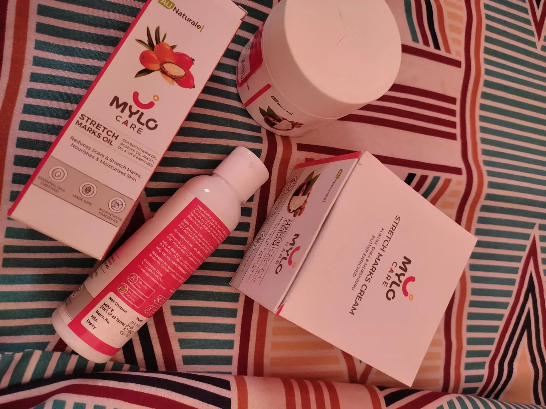 Stretch Marks Cream for Women - Clinically Proven | Removes Stretch Marks | Made Safe Certified | Safe During Pregnancy & Breastfeeding (100gm)