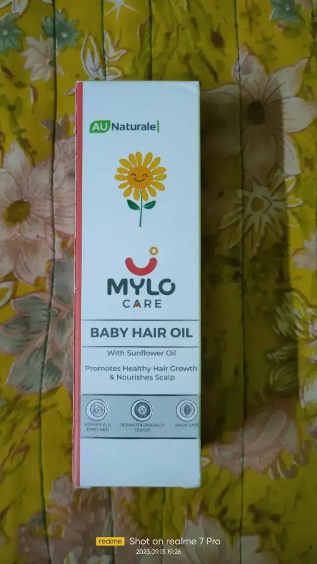 Baby Hair Oil 100 ml | Dermatologically Tested | Made Safe Australia Certified | Promotes Hair Growth | Strengthens Hair | Safe Hair Oil for Baby