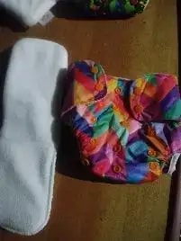 Adjustable Washable & Reusable Cloth Diaper With Absorbent Insert Pad (3M-3Y) | Oeko-Tex Certified | Prevents Rashes - Rainbow & Jungle - Pack of 2