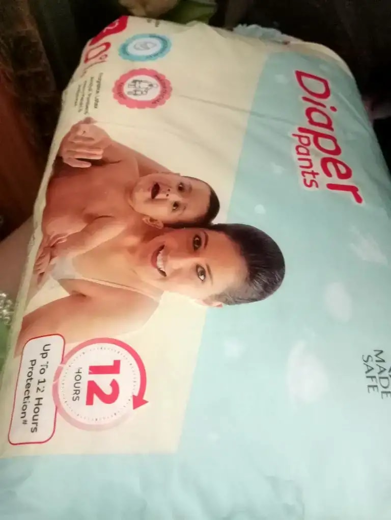 Baby Diaper Pants Small (S) Size 4-8 kgs (42 count) Leak Proof | Lightweight | Rash Free | 12 Hours Protection | ADL Technology (Pack of 1)