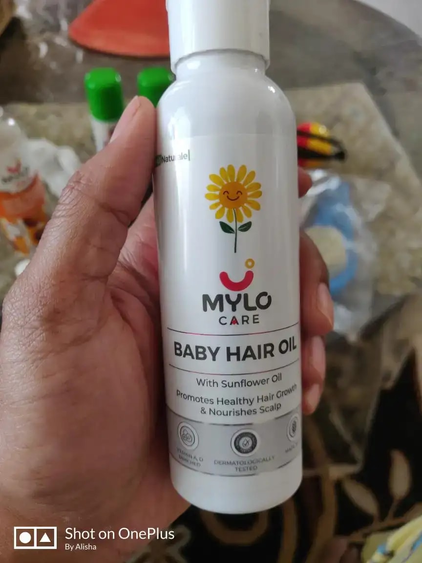 Baby Hair Oil 100 ml | Dermatologically Tested | Made Safe Australia Certified | Promotes Hair Growth | Strengthens Hair | Safe Hair Oil for Baby