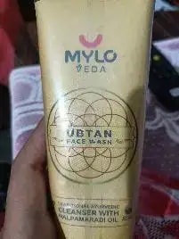 Ubtan Face Wash with Saffron, Nalpamaradi Oil & Turmeric | Brightens Skin | Removes Dead Skin Cells | Fights Acne | Lightens Skin (100 gm)