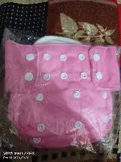 Adjustable Washable & Reusable Cloth Diaper With Dry Feel, Absorbent Insert Pad (3M-3Y) | Oeko-Tex Certified | Prevents Rashes - Assorted Colors - Pack of 4
