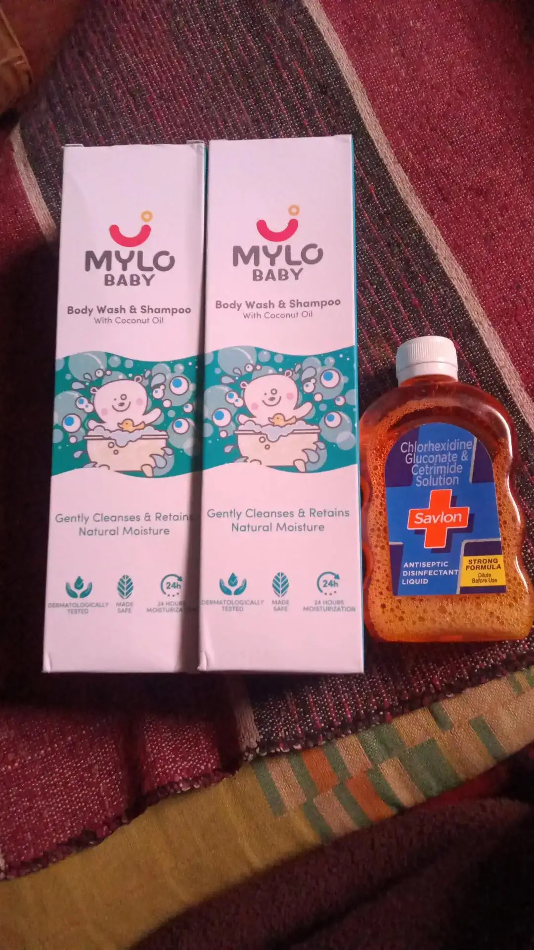 Baby Shampoo and Body Wash | Gentle Cleansing Head-to-Toe | Tear Free Formulation | Retains Natural Moisture | Dermatologically Tested | Made Safe Certified- 200 ml - Pack of 2