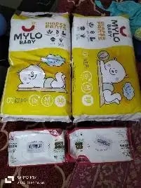 Super Saver Combo - Baby Diaper Pants Medium (M) 7-8 kgs - (76 count) Leak Proof + Extra Virgin Coconut Oil (200ml)