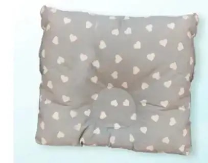 Premium Head Shaping Baby Pillow | Provides Neck Support | Prevents Flat Head Syndrome | Portable & Lightweight | 0-36 Months | Shades of Grey