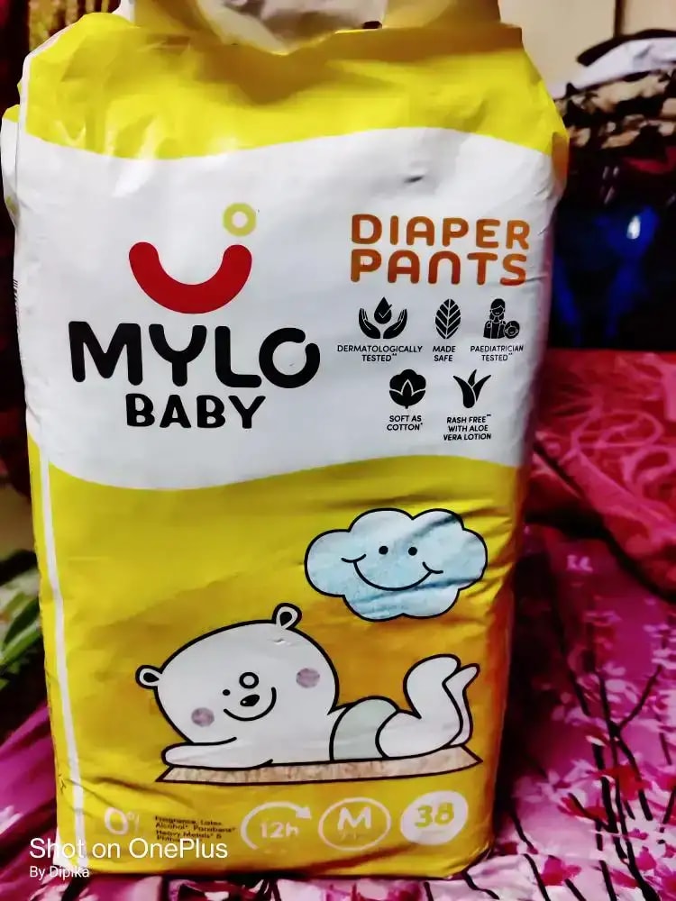 Baby Diaper Pants Small (S) Size 4-8 kgs (42 count) Leak Proof | Lightweight | Rash Free | 12 Hours Protection | ADL Technology (Pack of 1)