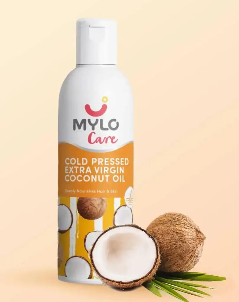 Cold Pressed Extra Virgin Coconut Oil for Skin & Hair - Nourishes Skin Deeply | Reduces Dandruff | Strengthens Hair | Soothes Baby's Rashes - 200 ml