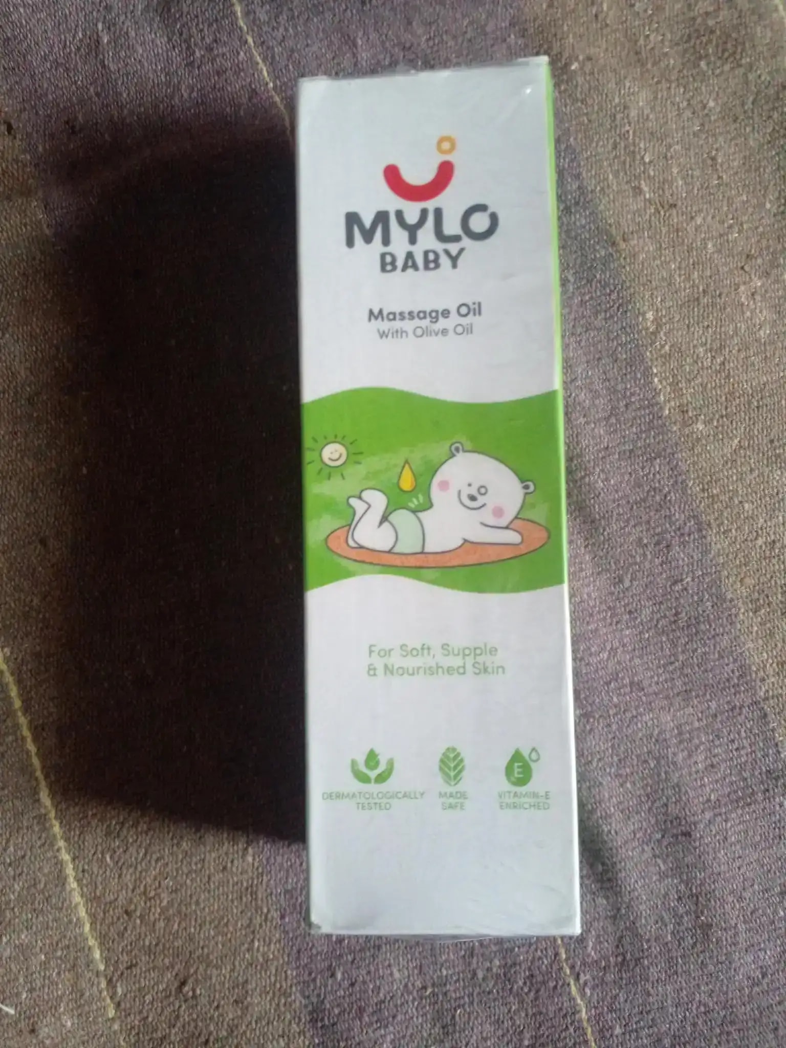 Baby Massage Oil 200ml | Improves Complexion & Skin Tone | Moisturizes & Nourishes Skin | Aids in Sun Protection | Made Safe Certified - Pack of 2