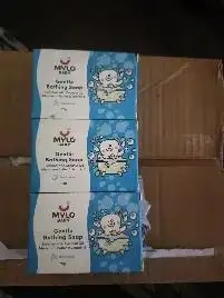 Mylo Baby Soap 75g - For 0-3 years with Vitamin E, Murumuru Butter, Jojoba Oil & Coconut Oil - Pack of 6
