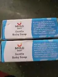 Mylo Baby Soap 75g - For 0-3 years with Vitamin E, Murumuru Butter, Jojoba Oil & Coconut Oil - Pack of 6