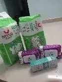 Super Saver Combo - Baby Diaper Pants Medium (M) 7-8 kgs - (76 count) Leak Proof + Extra Virgin Coconut Oil (200ml)