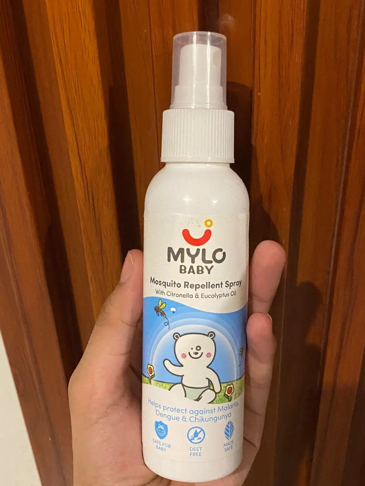 Baby Mosquito Spray | 100% Natural Ingredients | Protects Against Dengue, Malaria, Chikungunya | 100 ml - Pack of 2