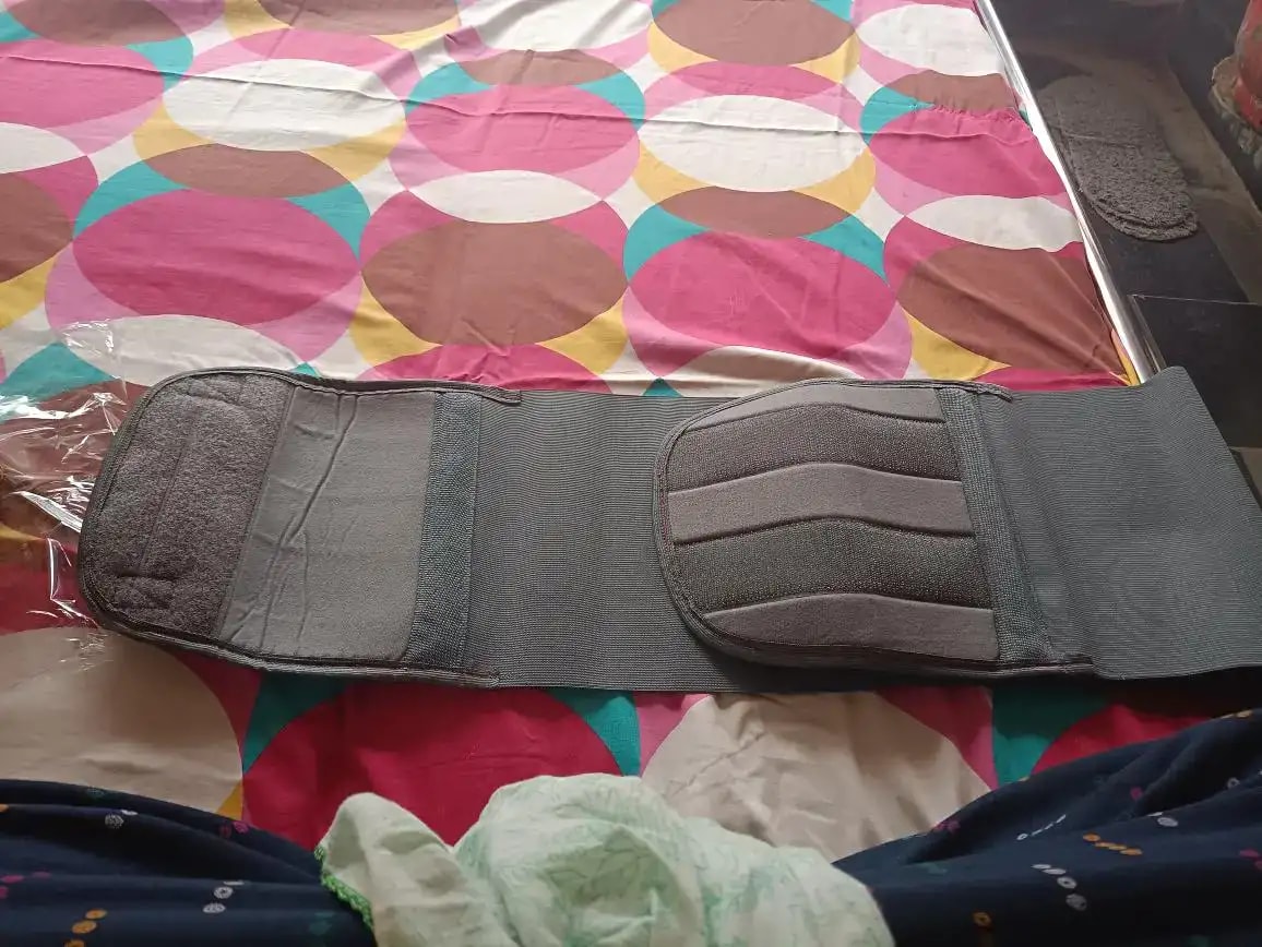 Post Pregnancy Belt After Delivery | Tightens Tummy | Improves Posture | Provides Back Support | Belly fat Loss Belt | Comfortable & Lightweight - M