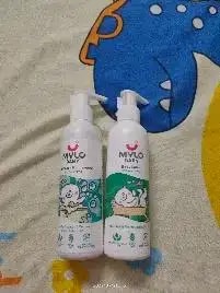 Baby Bath Essentials - Baby Body Wash & Shampoo (200 ml) and Mylo Care Baby Lotion (200 ml) | Tear Free Formulation | 24 Hours Moisturization