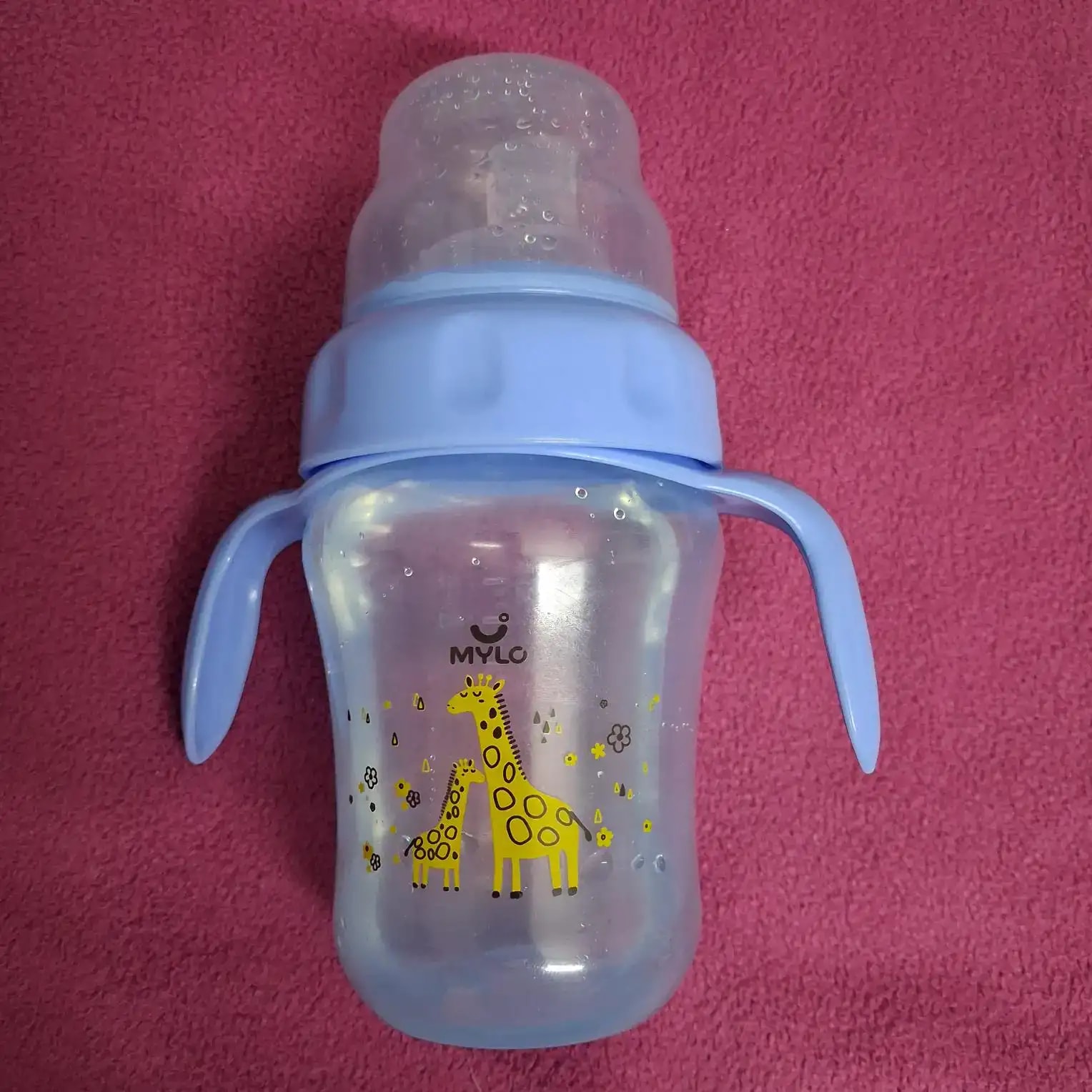 Baby Sipper | 2-in-1 Convertible Sipper with Spout & Straw | Sipper Bottle for Kids - 150ml - BPA-Free (Green)