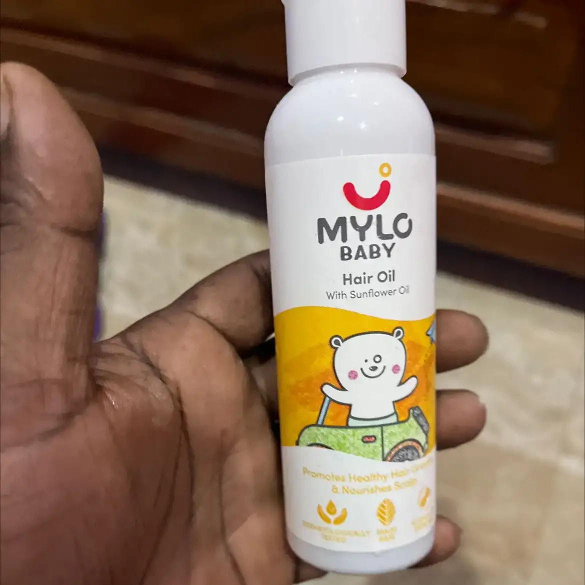 Baby Hair Oil 100 ml | Dermatologically Tested | Made Safe Australia Certified | Promotes Hair Growth | Strengthens Hair | Safe Hair Oil for Baby