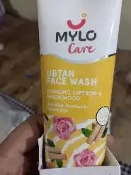 Ubtan Face Wash with Saffron, Nalpamaradi Oil & Turmeric | Brightens Skin | Removes Dead Skin Cells | Fights Acne | Lightens Skin (100 gm)