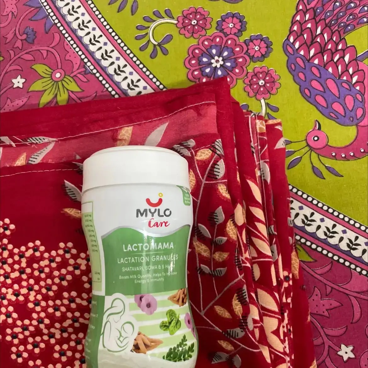 Mylo LactoMama ™ | With Shatavari, Sowa & 5 herbs | Natural Supplement for Boosting Breast Milk | 100% Natural Ingredients | 300g | Pack of 2 | Elaichi