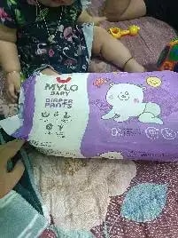 Baby Diaper Pants Small (S) Size 4-8 kgs (42 count) Leak Proof | Lightweight | Rash Free | 12 Hours Protection | ADL Technology (Pack of 1)
