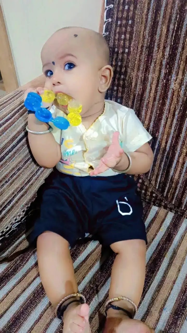 Teether for Kids | Relieves Sore Teething Gums | BPA Free, Food Grade & Non Toxic | ISI Marked | Easy to Hold | Pack of 3 - 1 Ring + 2 Hot Air Balloon