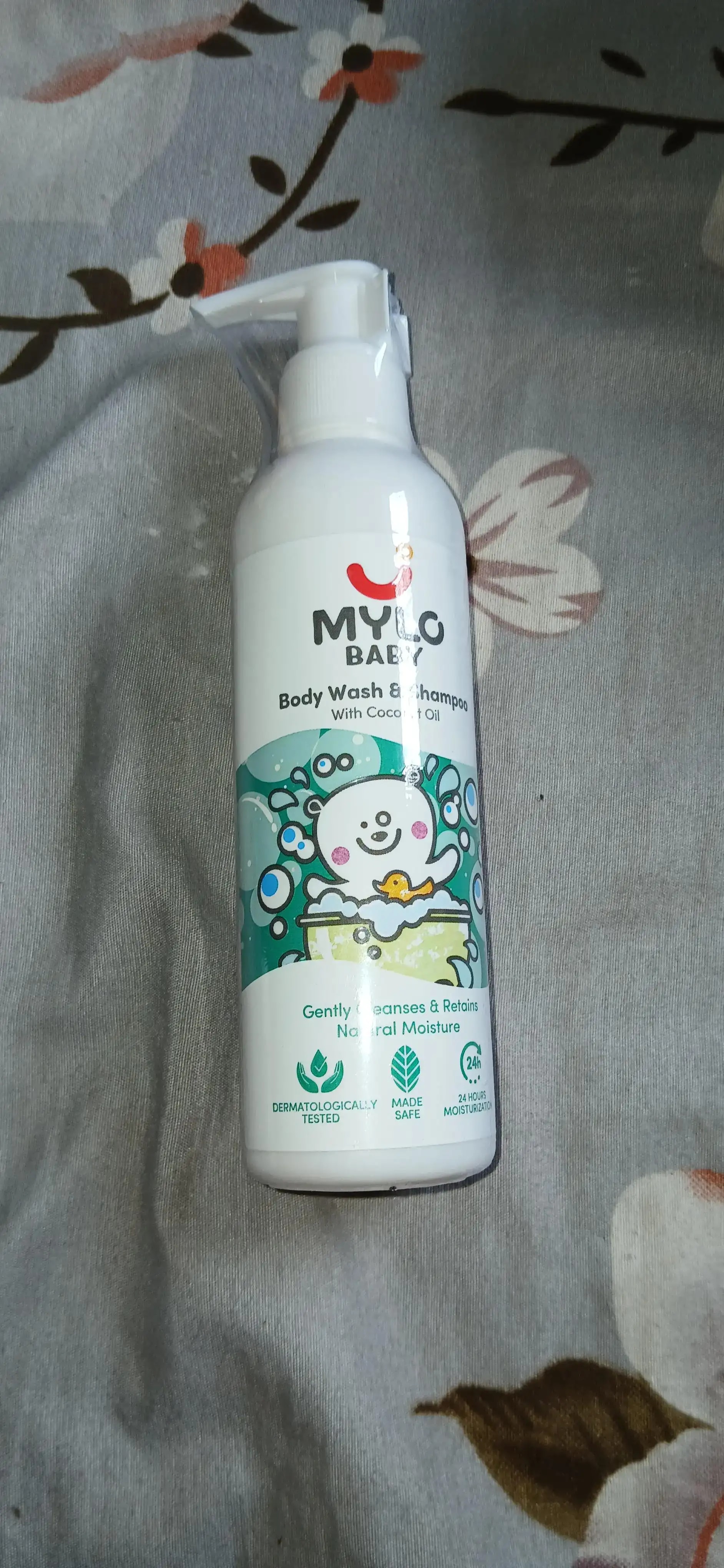 Baby Shampoo and Body Wash | Gentle Cleansing Head-to-Toe | Tear Free Formulation | Retains Natural Moisture | Dermatologically Tested | Made Safe Certified- 200 ml - Pack of 2