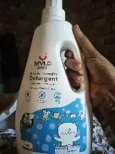 Baby Safe Liquid Detergent for Baby Clothes | Tough on stains | Gentle on clothes | Keeps Color & Softness Intact | Suitable for Front & Top Load Washing Machine | 1 litre - Pack of 2