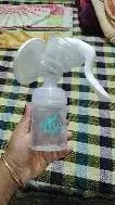 Manual Breast Pump For Feeding Mothers | Anti Colic & BPA Free | Compact & Lightweight | Easy to hold | Easy to Clean | With Bottle (150 ml)