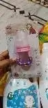 Feels Natural Ultra Soft Fruit & Food Nibbler- Pink | Convenient to Introduce Fruits & Veggies to Baby | Ultra-soft Silicone Mesh for Easy Chewing | Easy One Snap Filling | Helps Relieve Teething Discomfort