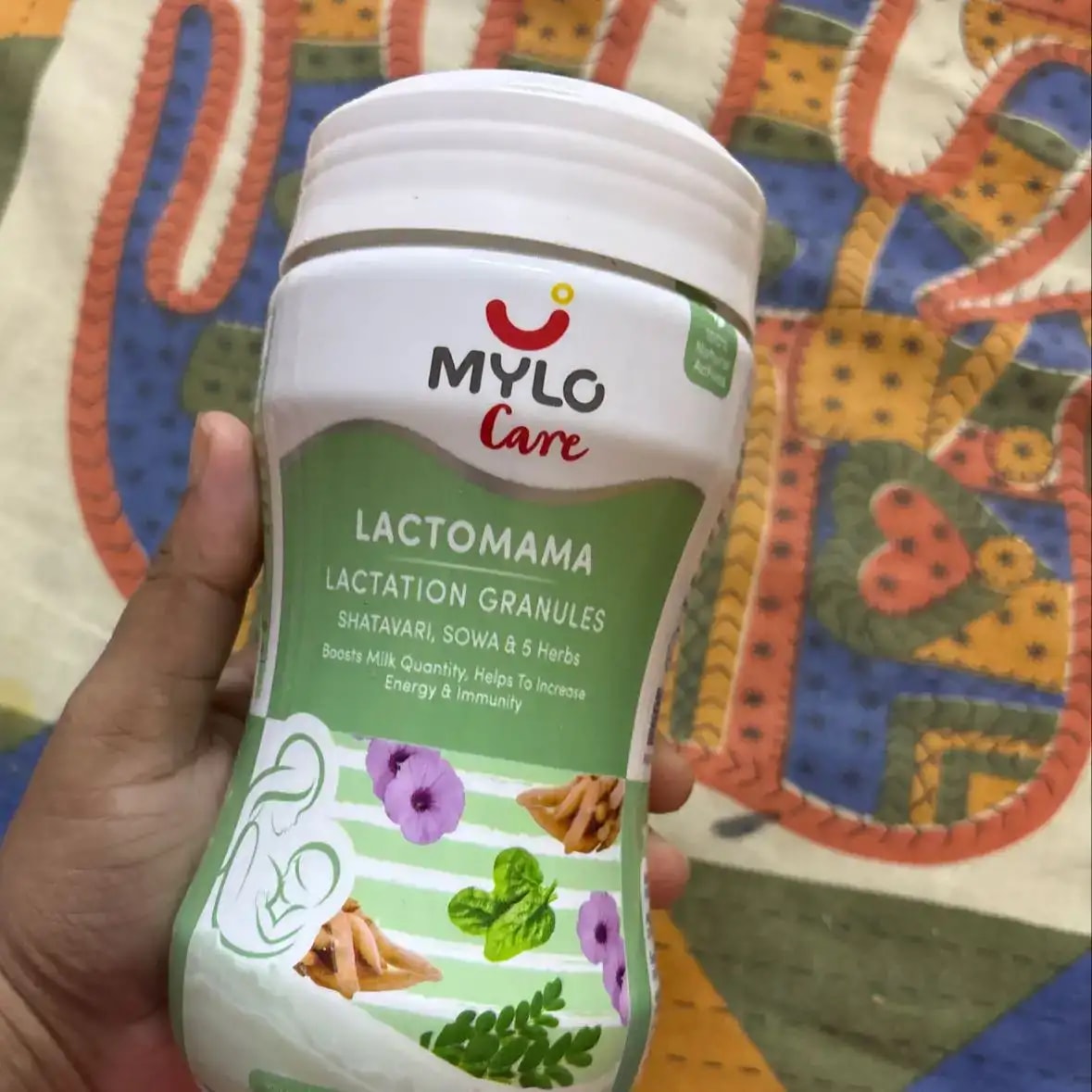 Mylo LactoMama ™ | With Shatavari, Sowa & 5 herbs | Natural Supplement for Boosting Breast Milk | 100% Natural Ingredients | 300g | Pack of 2 | Elaichi