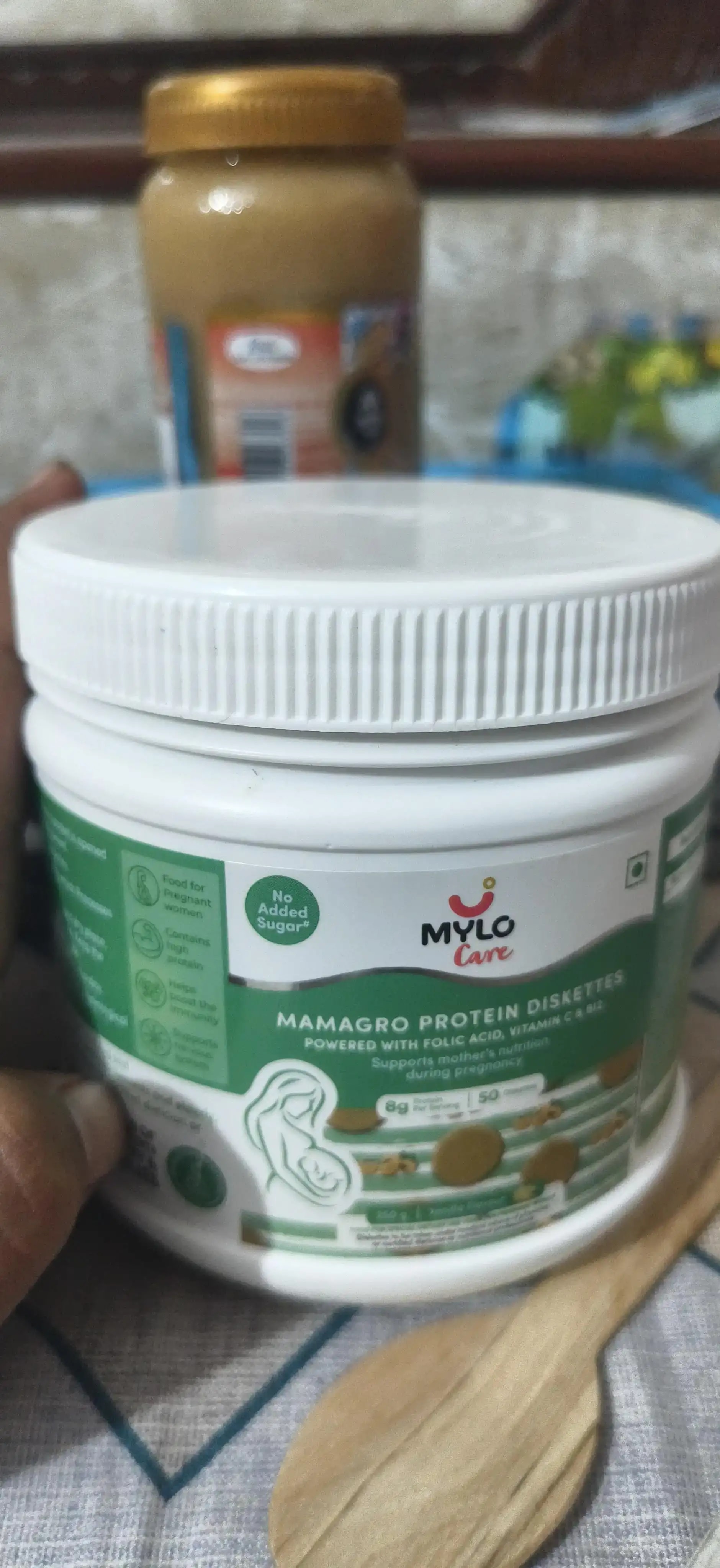 MamaGro™ Protein Diskettes - 500gm - Vanilla