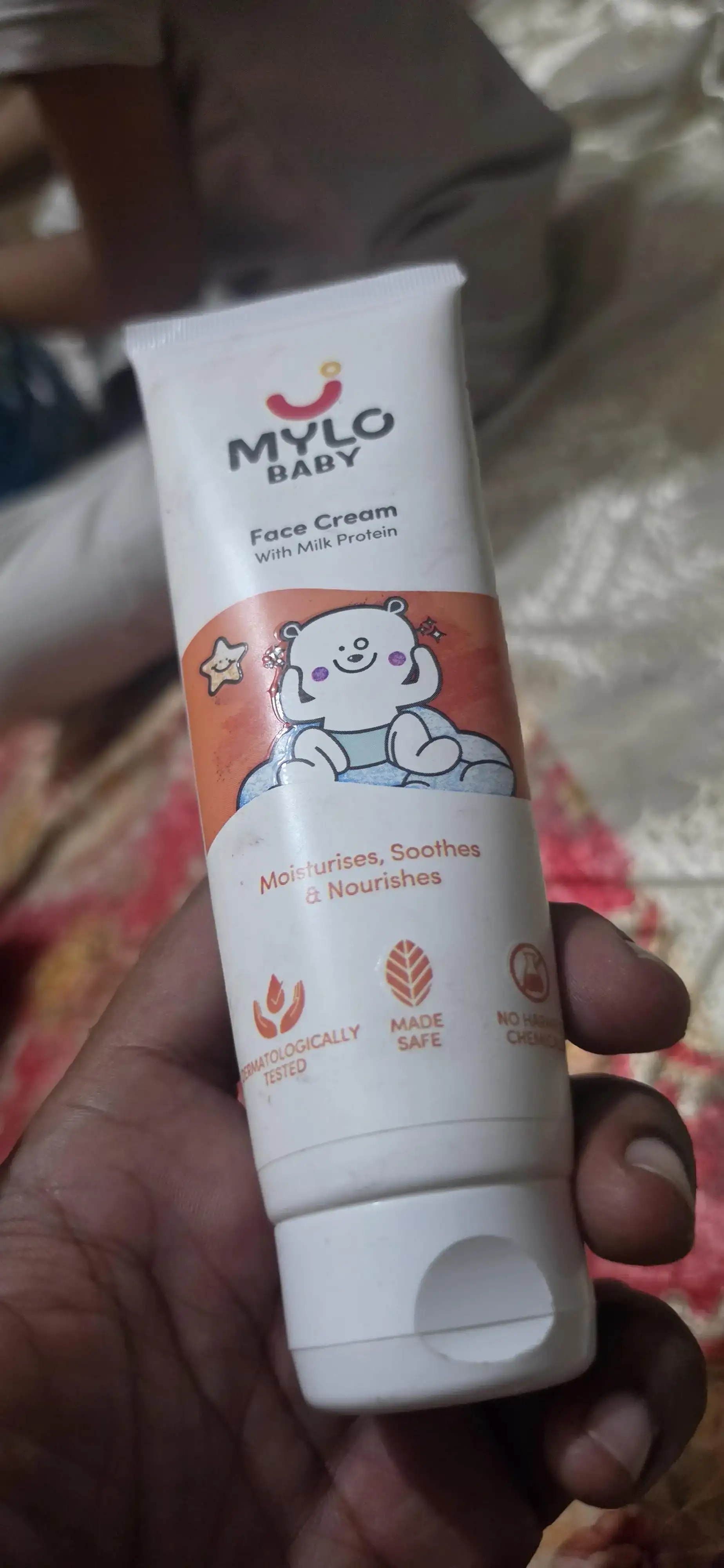 Baby Cream for Face 100 gm | Dermatologically Tested | Made Safe Australia Certified | Nourishes and Brightens Skin | Soothes Skin Irritation