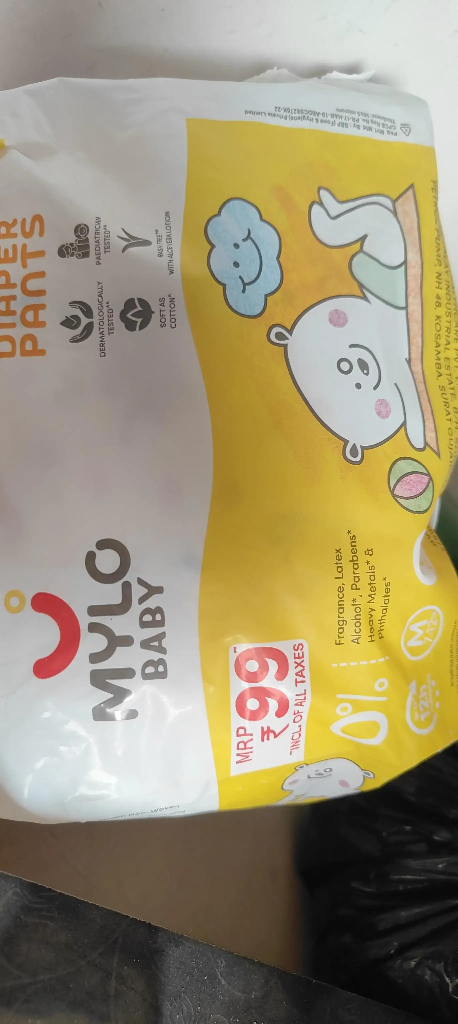 Mylo Diaper M size - Pack of 8