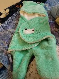 Baby Wrapper for New Born | Baby Swaddling Wrapper | 4-in-1 All Season AC Blanket cum Sleeping Bag for Baby 0-6 Months - Light Pink & Mint Green