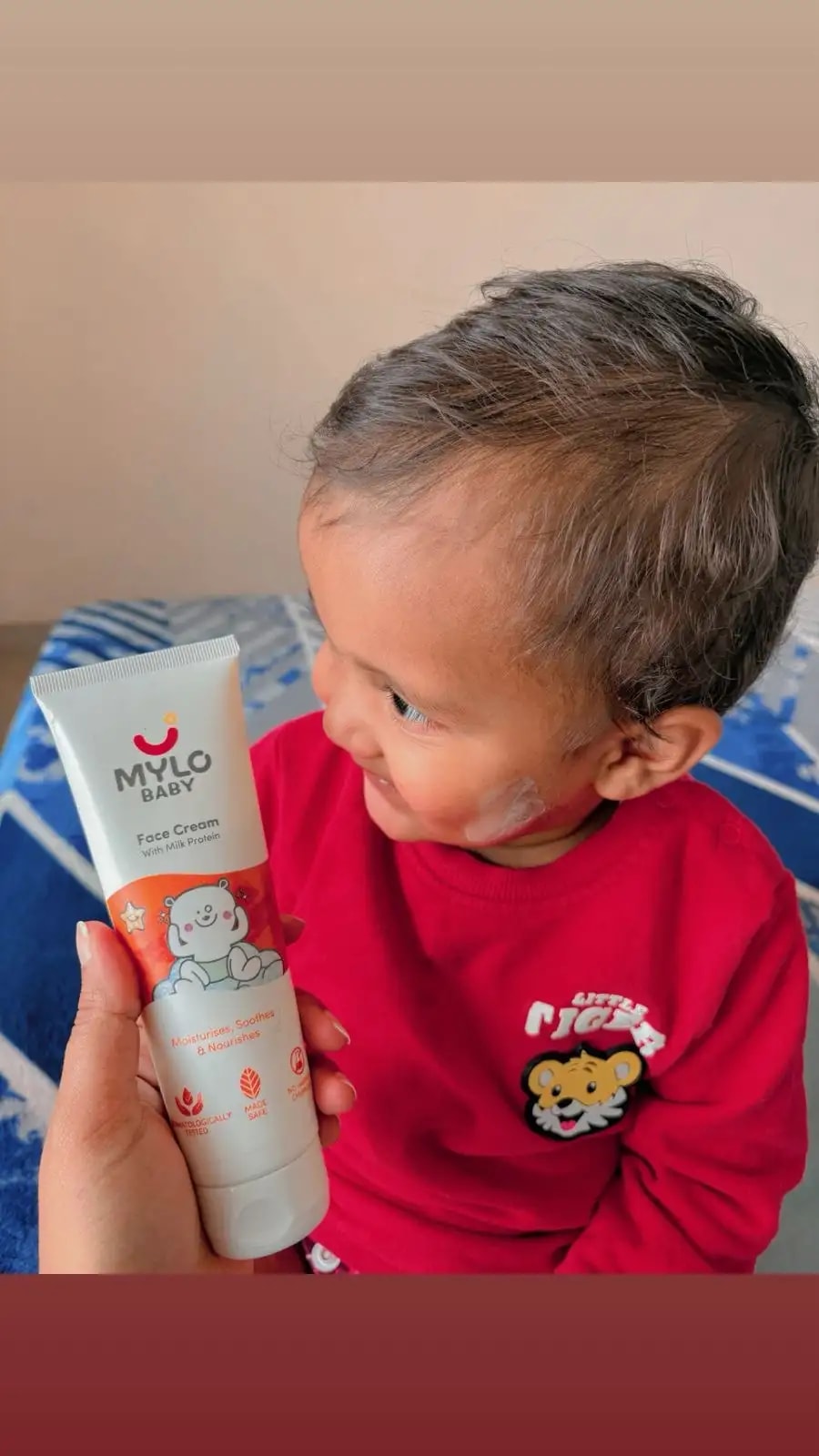 Baby Cream for Face 100 gm | Dermatologically Tested | Made Safe Australia Certified | Nourishes and Brightens Skin | Soothes Skin Irritation