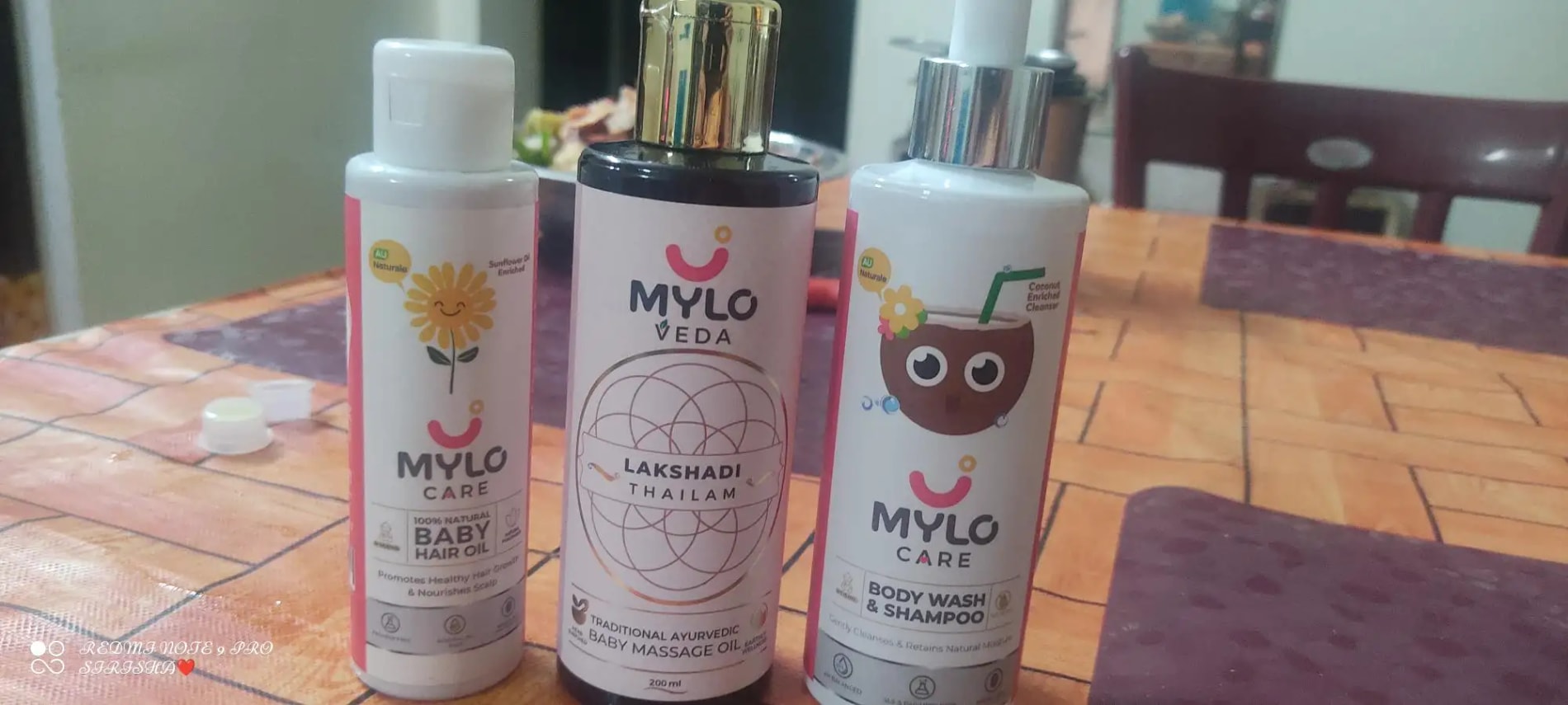 Mylo Herb Enriched Baby Massage Oil - 200 ml | Dermatologically Tested | Made Safe Certified | Nourishes Skin | Strengthens Immunity | Ayurvedic Preparation