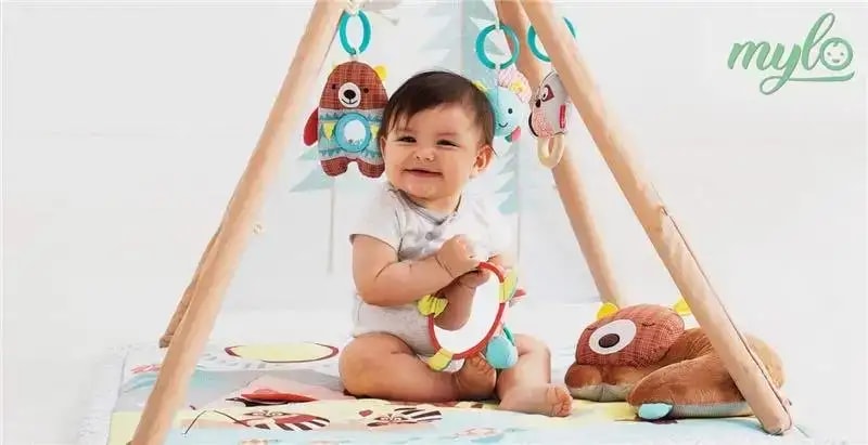 Till what age can your baby play in a Play Gym?
