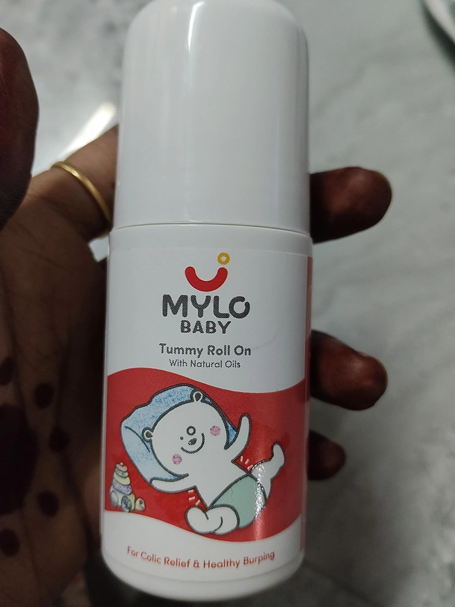 Tummy Roll On For Baby | Made Safe Australia Certified | Relieves Gas & Colic | Promotes Healthy Burping | Reduces Acid Reflux | 40 ml