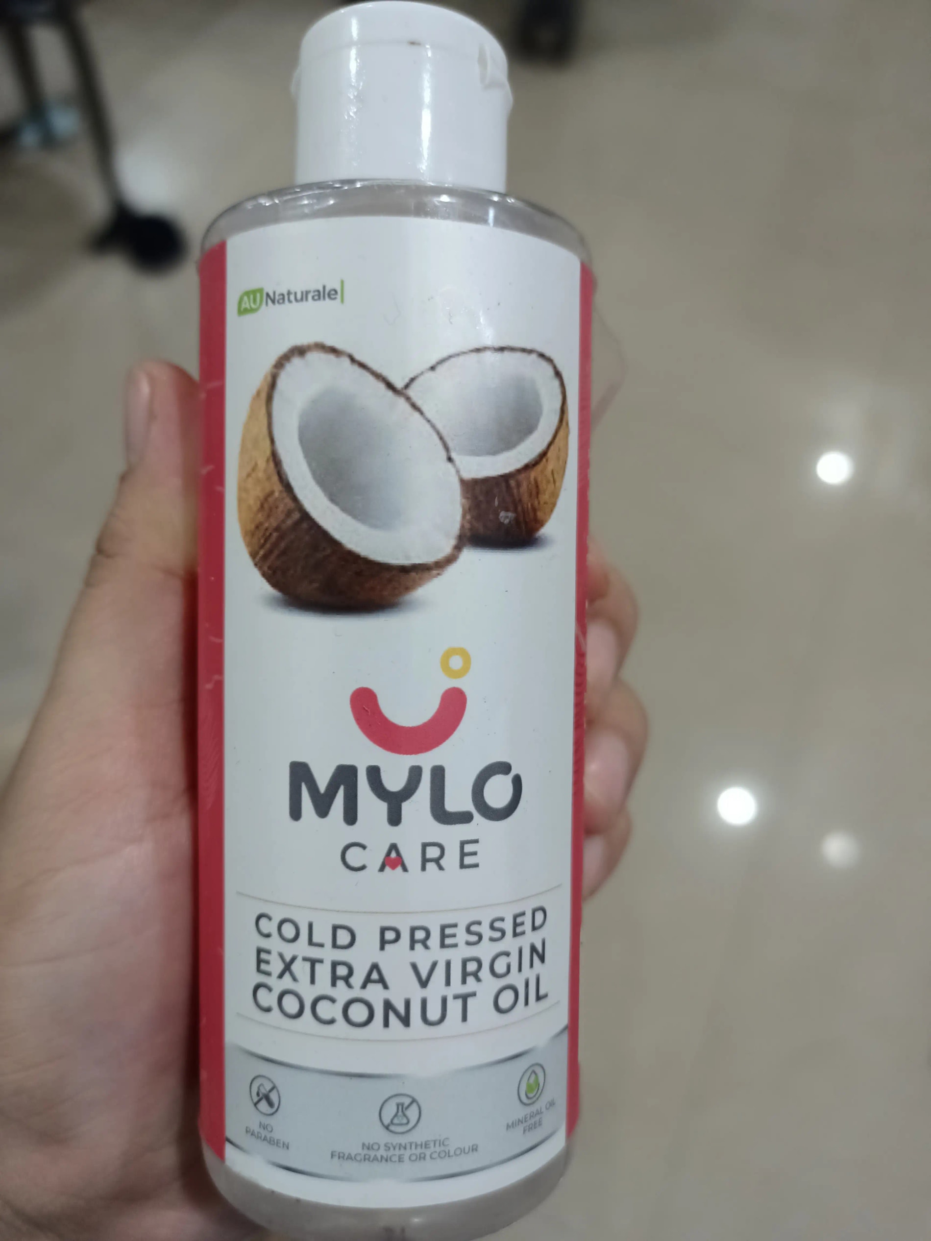 Cold Pressed Extra Virgin Coconut Oil for Skin & Hair - Nourishes Skin Deeply | Reduces Dandruff | Strengthens Hair | Soothes Baby's Rashes - 200 ml