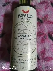 Mylo Herb Enriched Baby Massage Oil - 200 ml | Dermatologically Tested | Made Safe Certified | Nourishes Skin | Strengthens Immunity | Ayurvedic Preparation