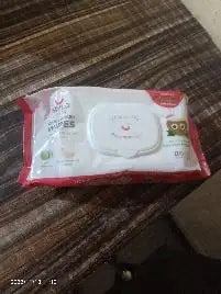 Gentle Baby Wipes With Lid - Organic Coconut Oil, Neem, Aloe Vera and Vitamin E | 98% Pure Water | Dermatologically Tested (Pack of 3) - 72 Wipes Per Pack
