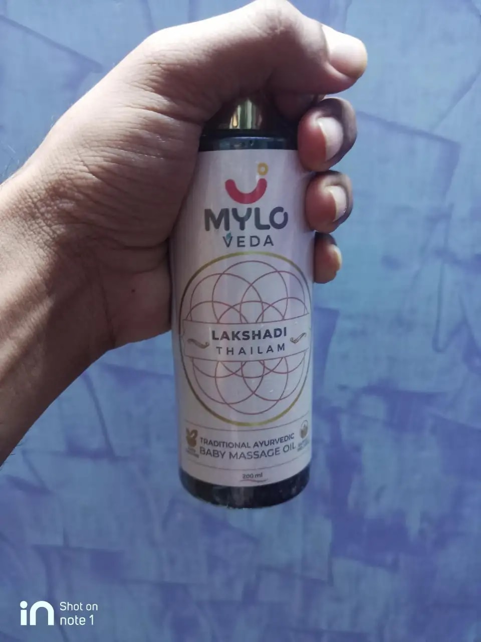 Mylo Herb Enriched Baby Massage Oil - 200 ml | Dermatologically Tested | Made Safe Certified | Nourishes Skin | Strengthens Immunity | Ayurvedic Preparation