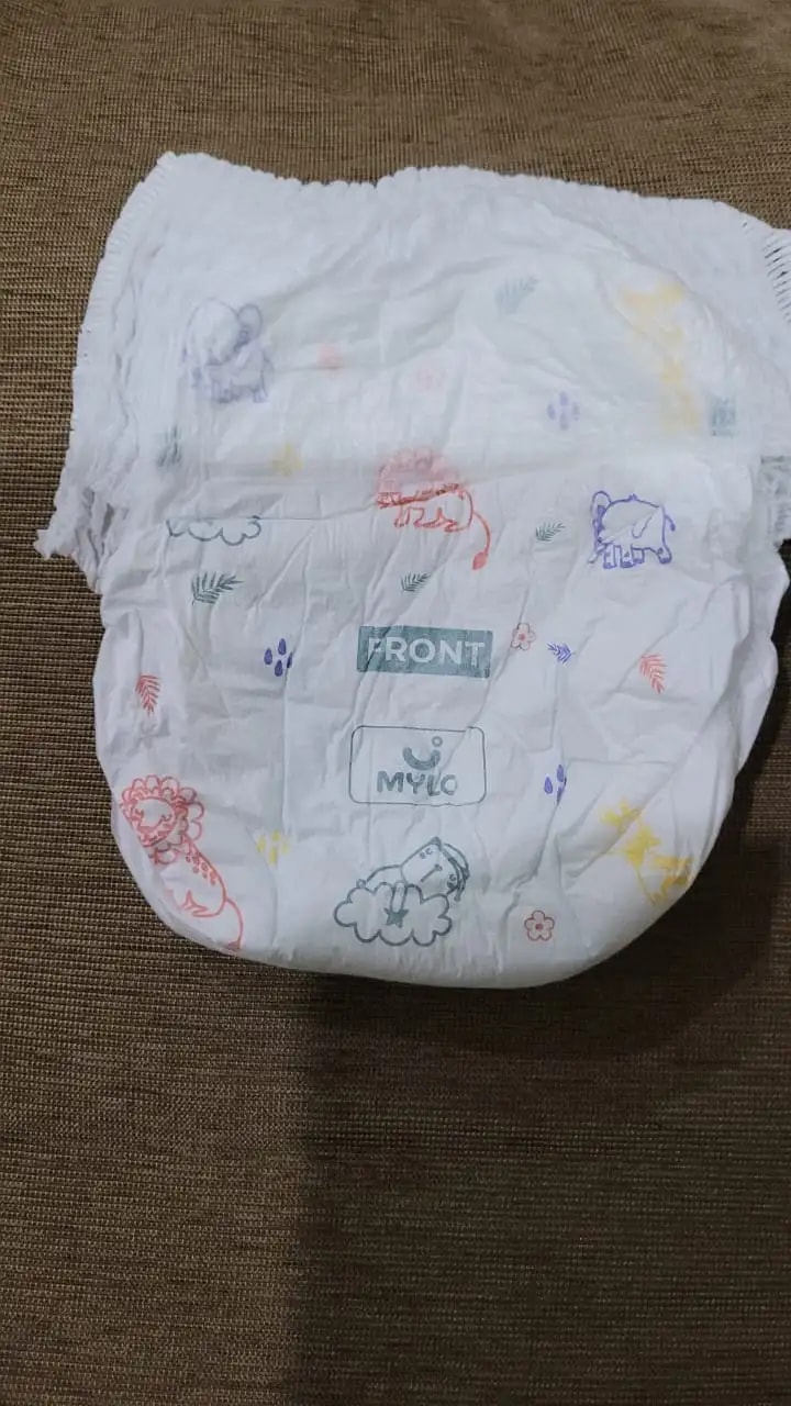Baby Diaper Pants Small (S) Size 4-8 kgs (42 count) Leak Proof | Lightweight | Rash Free | 12 Hours Protection | ADL Technology (Pack of 1)