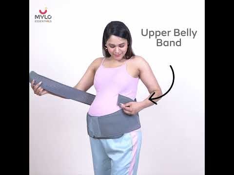 Pre & Post Pregnancy Belt - L - Black