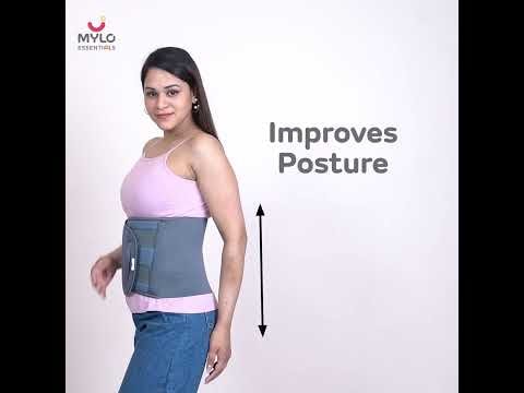 Post Pregnancy Belt After Delivery - XL - Grey