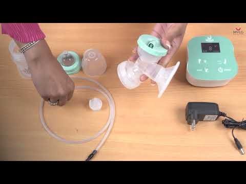 Electric Breast Pump with 9 Level Intensity Adjustment