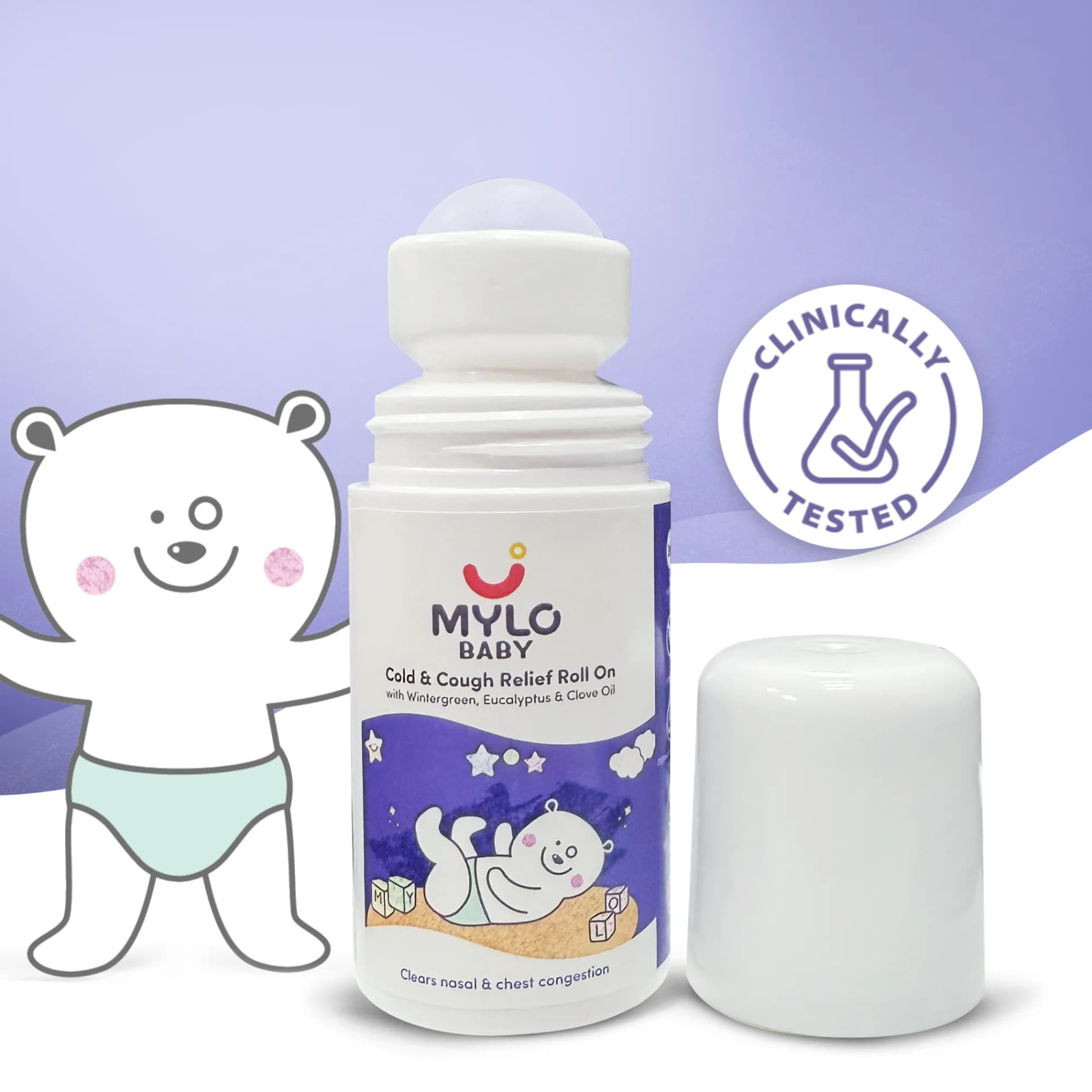 Mylo Baby Cold & Cough Roll-On - 40ml