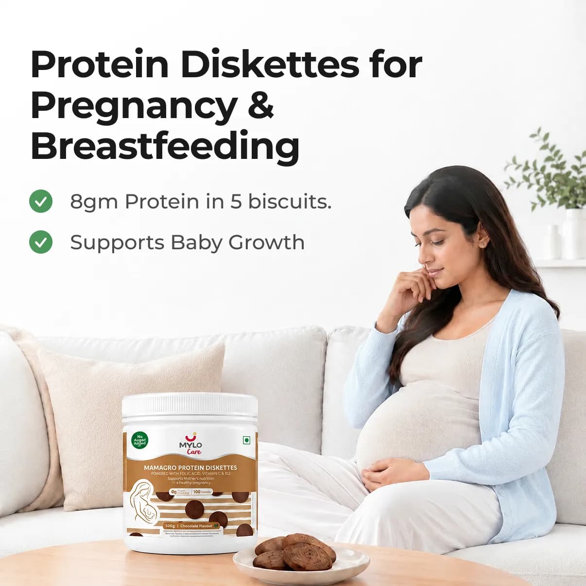 MamaGro™ Protein Diskettes - 250gm - Chocolate